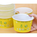 Customized Cheap Disposable Paper Soup/Dumpling Bowl with Lid